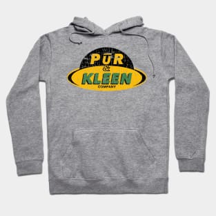 Vintage p'u-r kleen retro Hoodie